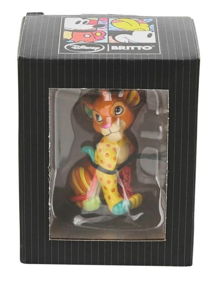 Simba Sitting Mini Figurine 9cm in Multi image 7