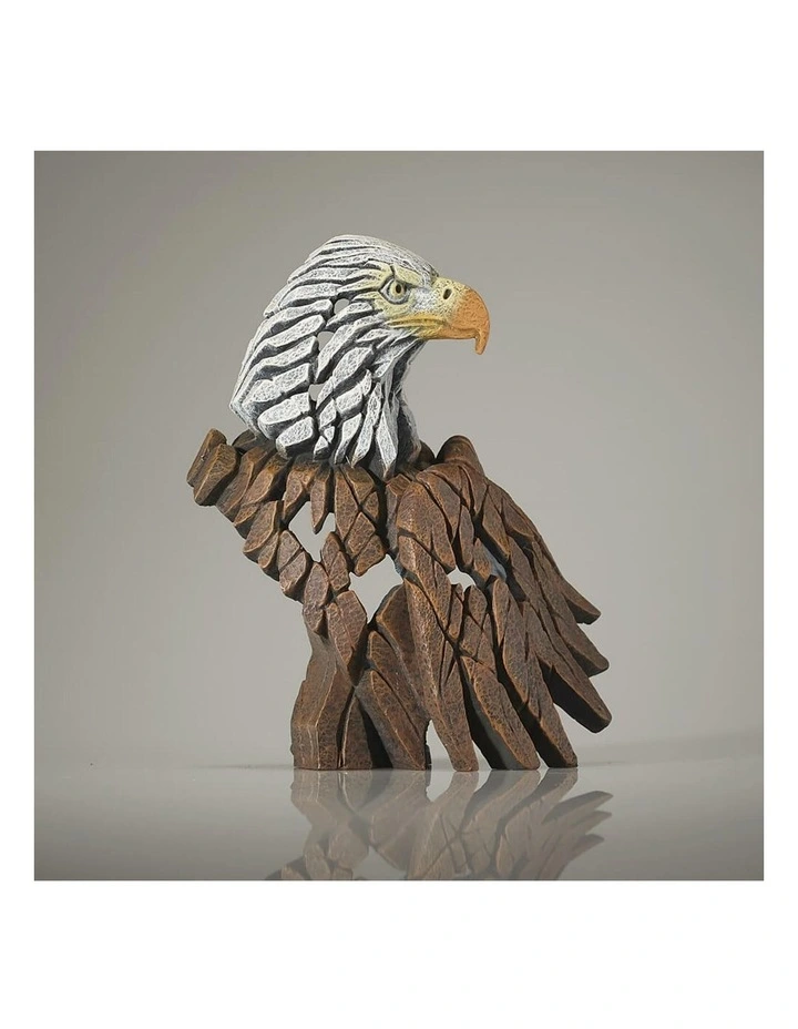 Miniature Eagle Bust Sculpture in Multi image 2