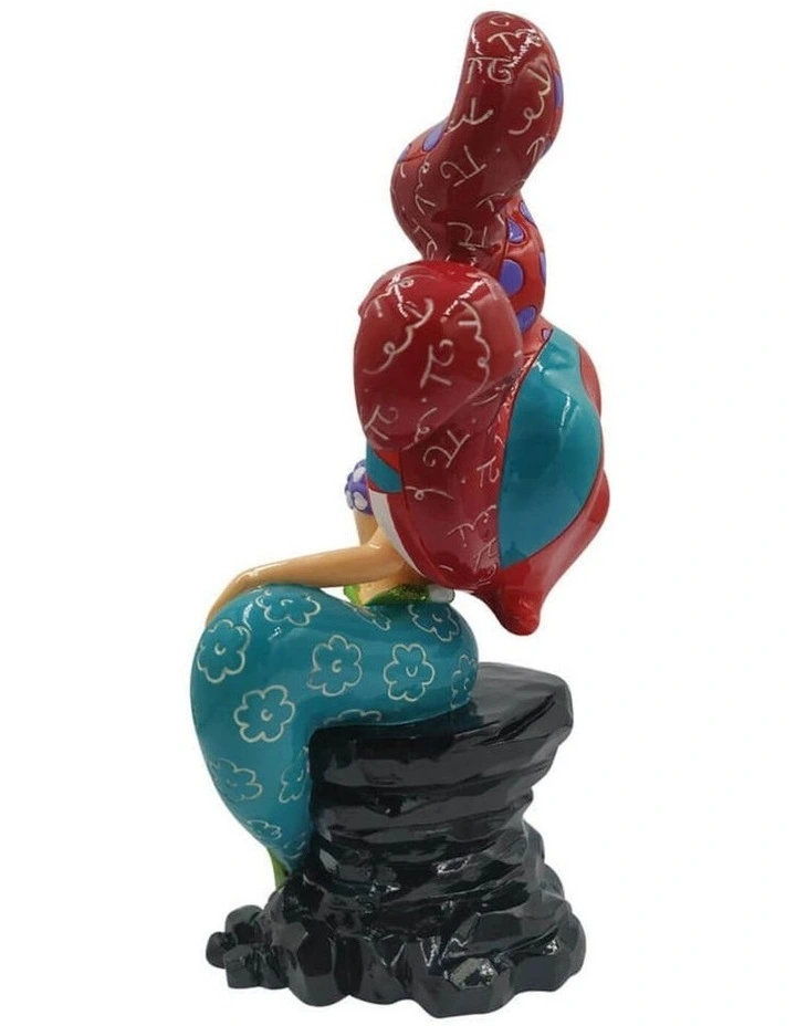 Britto Ariel On Rock Figurine Height 17cm in Multi image 3