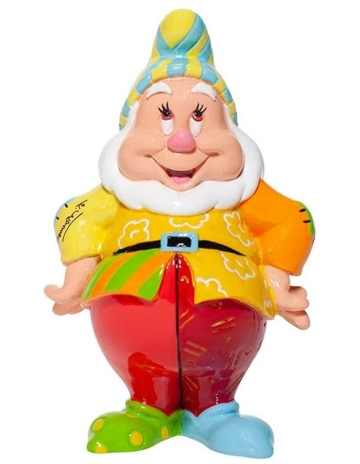 Britto Dwarf Happy Mini Figurine Height 9cm in Multi image 1