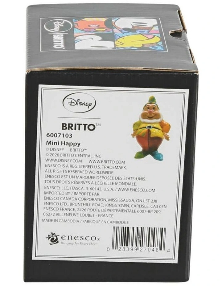 Britto Dwarf Happy Mini Figurine Height 9cm in Multi image 7