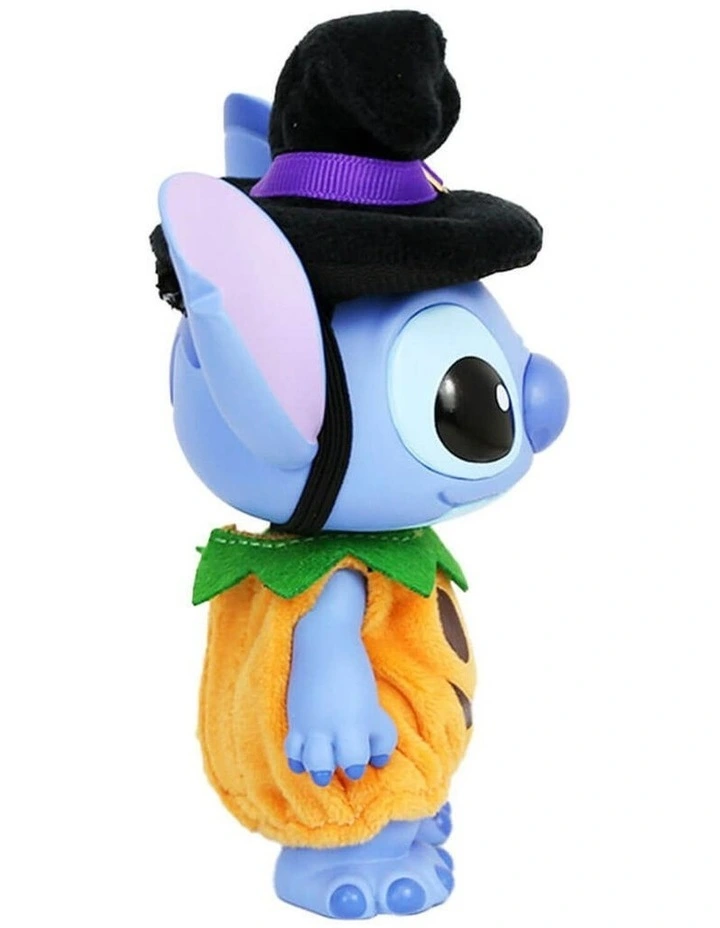 Pumpkin Outfit Grand Jester PVS Stitch Figurine Gifts 10cm in Multi image 4