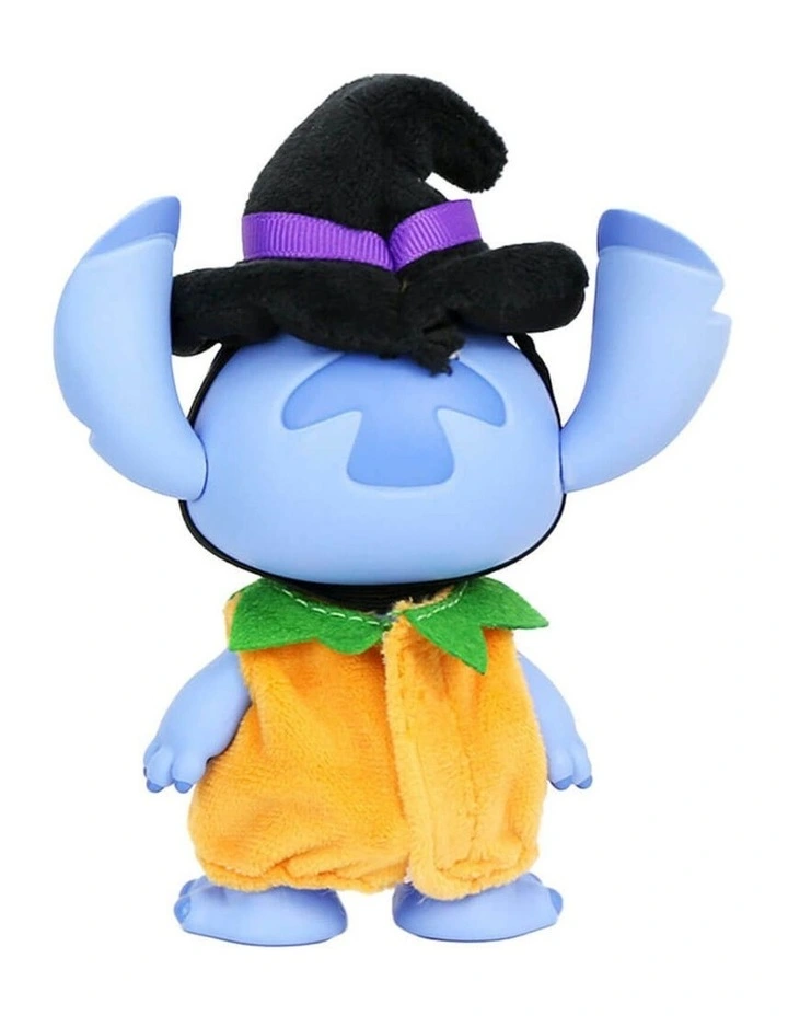 Pumpkin Outfit Grand Jester PVS Stitch Figurine Gifts 10cm in Multi image 5