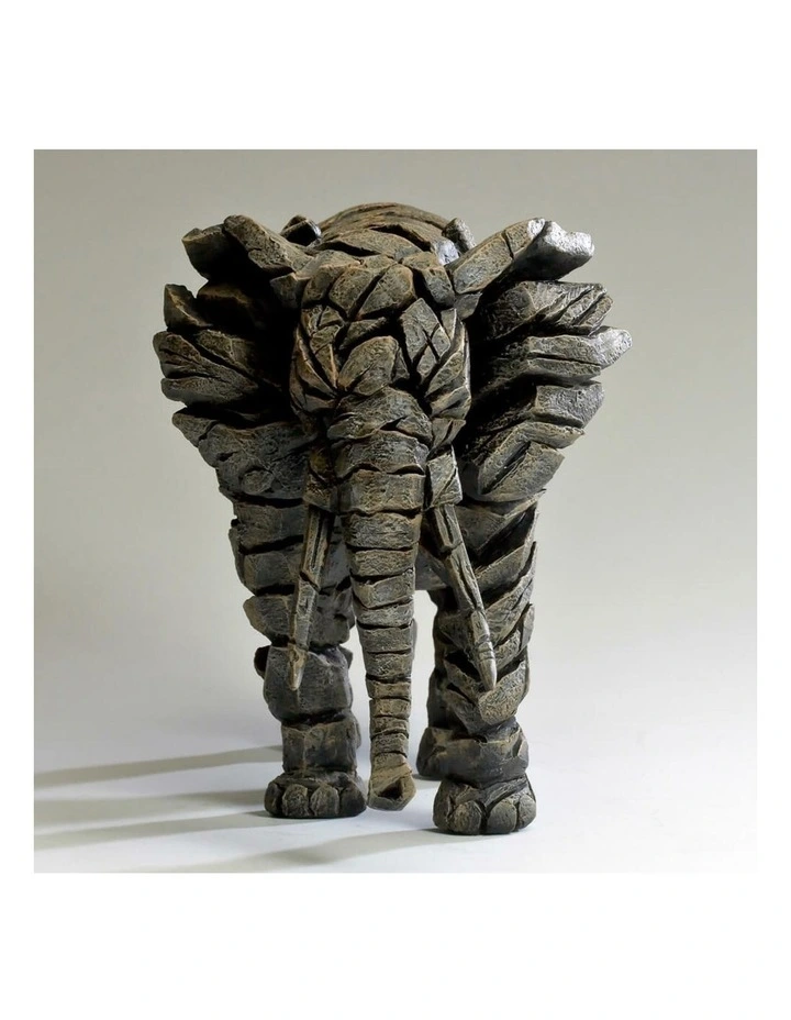 Garden And Home Decor Stone Resin Elephant Figure in Grey image 3