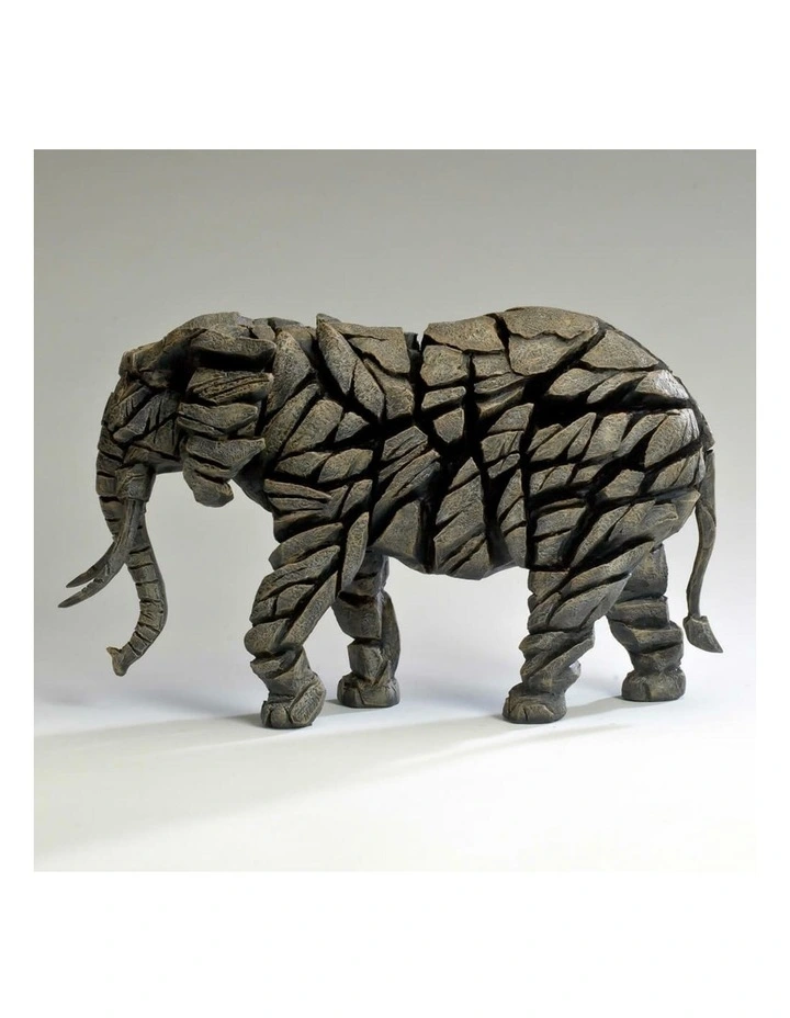 Garden And Home Decor Stone Resin Elephant Figure in Grey image 4