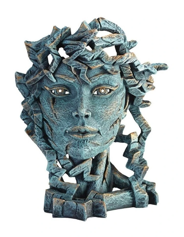 Stone Resin Miniature Venus Bust Garden And Home Decor Height 14cm in Blue image 1