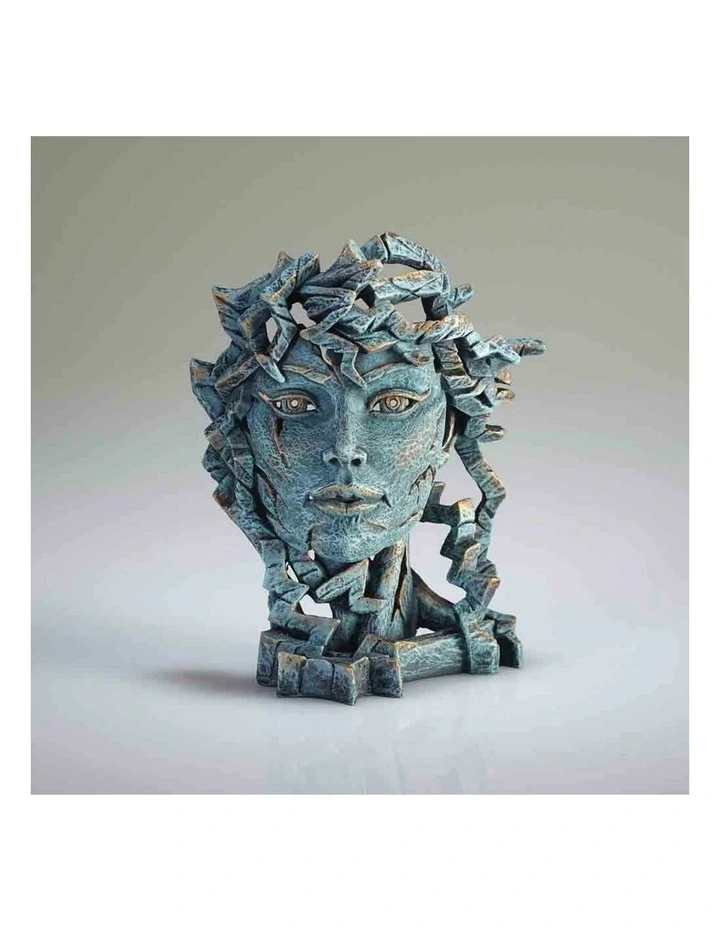 Stone Resin Miniature Venus Bust Garden And Home Decor Height 14cm in Blue image 2