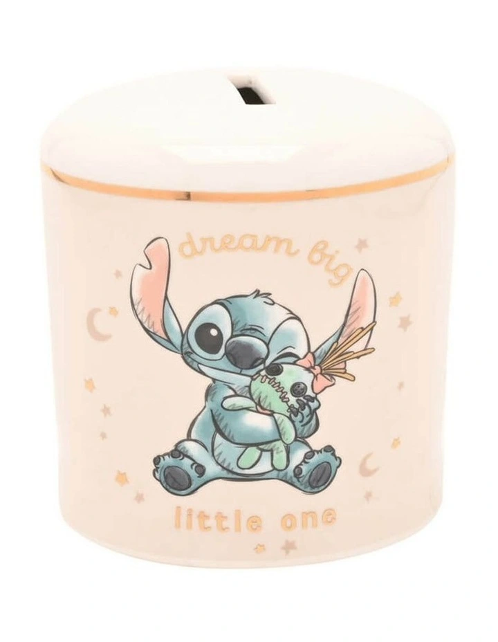 Stitch Money Bank Gifts in Pink image 1