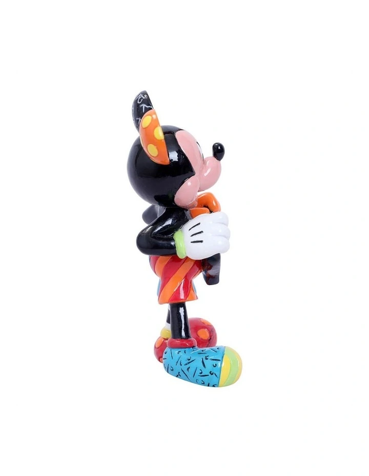 Britto Mickey Holding Heart Mini Figurine Height 9cm in Multi image 3