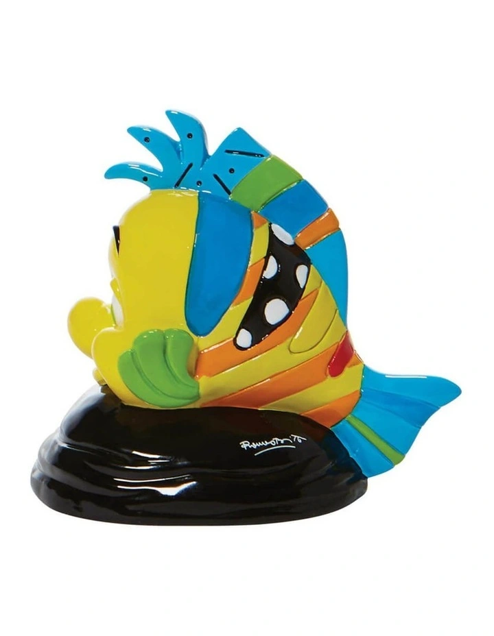 Britto Flounder Mini Figurine Height 6cm in Multi image 2