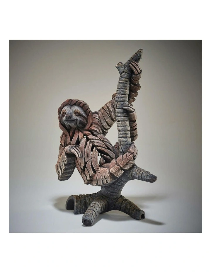 Garden And Home Decor Stone Resin Sloth Figure Sculpture in Multi image 4