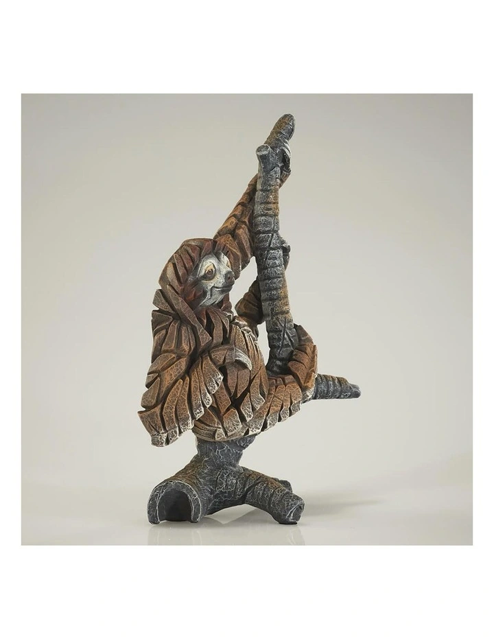 Miniature Sloth Figure Sculpture in Multi image 4