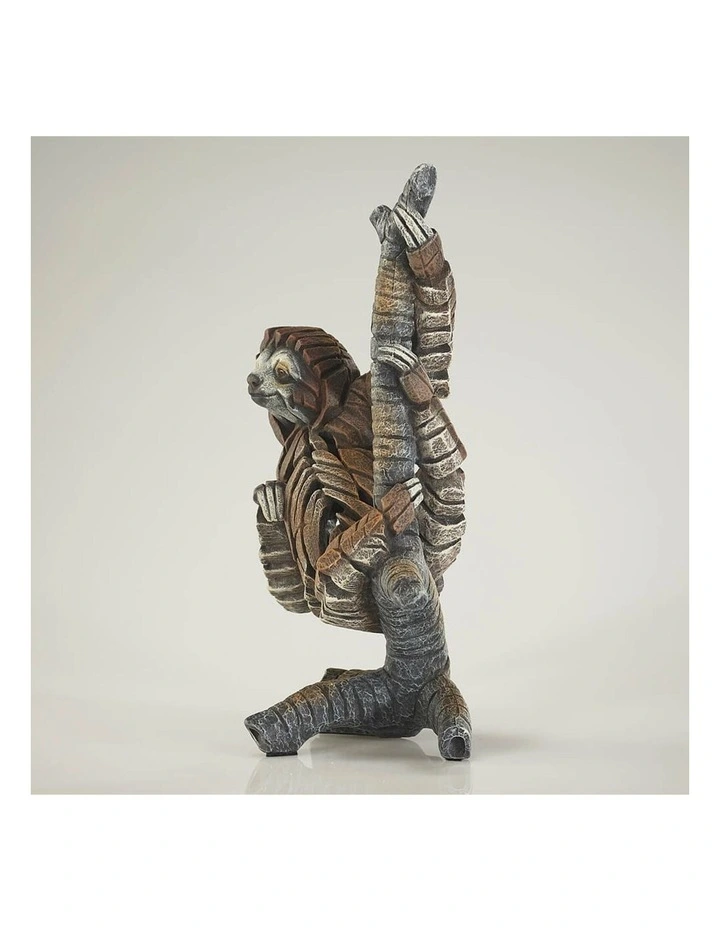 Miniature Sloth Figure Sculpture in Multi image 6