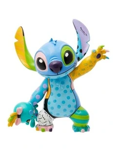 Britto Stitch And Scrump Large Figurine Height 20.5cm in Multi