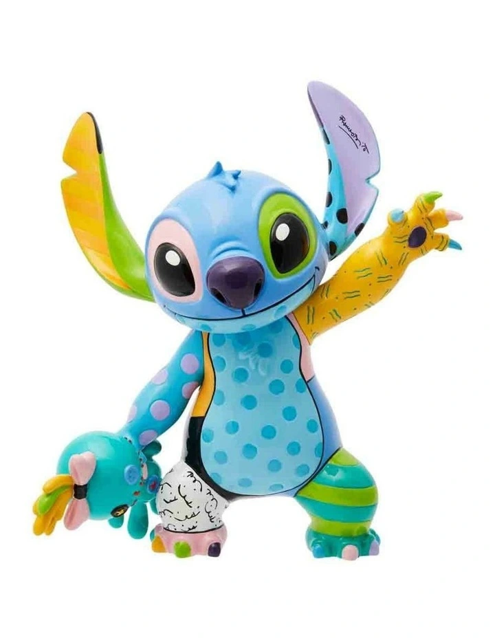 Britto Stitch And Scrump Large Figurine Height 20.5cm in Multi image 1