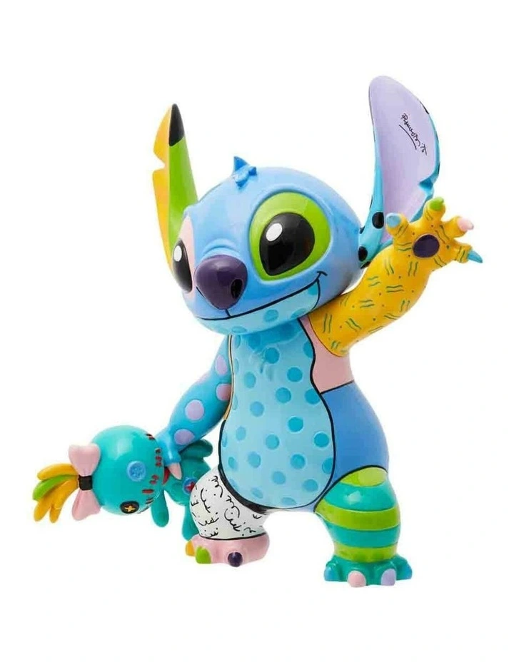 Britto Stitch And Scrump Large Figurine Height 20.5cm in Multi image 3