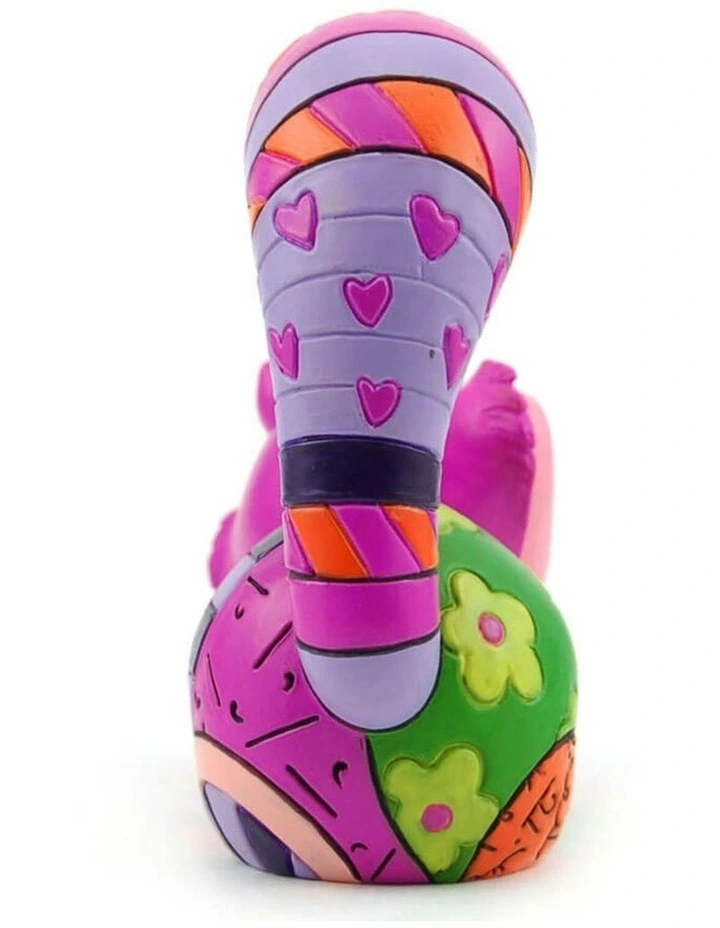 Britto Cheshire Cat Lying Mini Figurine in Multi image 2