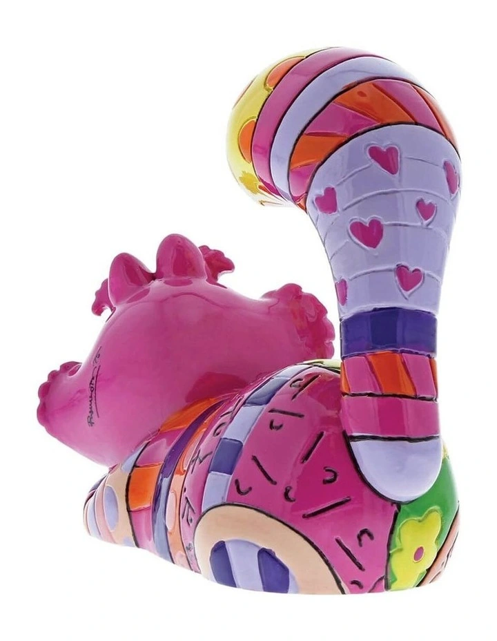 Britto Cheshire Cat Lying Mini Figurine in Multi image 3