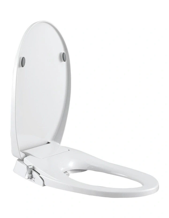 Non Electric Bidet Toilet Seat in White image 1