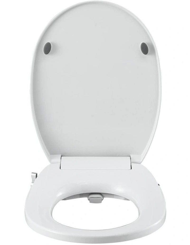 Non Electric Bidet Toilet Seat in White image 2