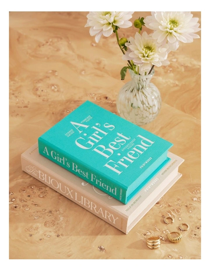 A Girls Best Friend Jewellery Box in Turquoise Small image 4