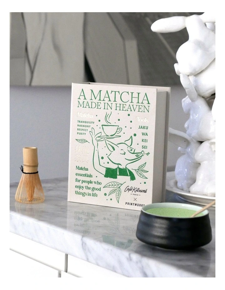 Matcha Tools by Cafe Kitsune Wall Art in Beige image 4