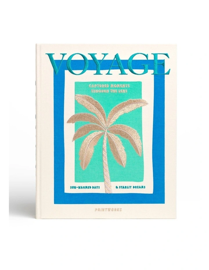 Embroidered Photo Album in Voyage image 2