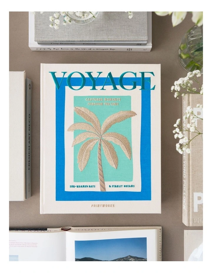 Embroidered Photo Album in Voyage image 5