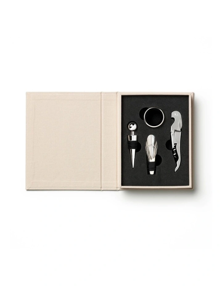 The Essentials Wine Tools in Beige image 2