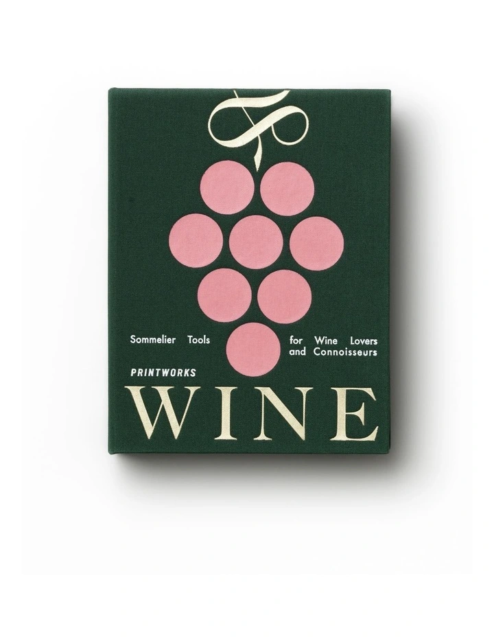 The Essentials Wine Tools Wall Art in Green Pink image 1