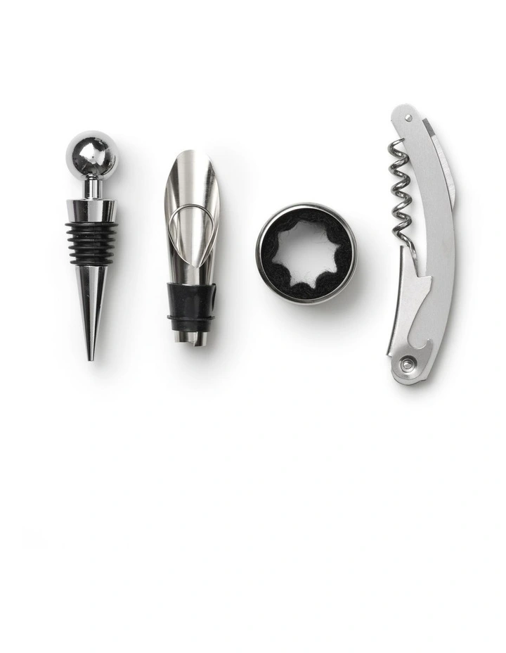 The Essentials Wine Tools Wall Art in Green Pink image 3