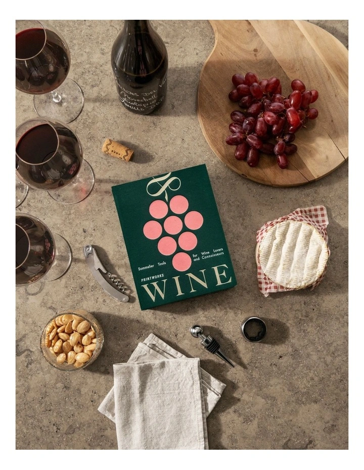 The Essentials Wine Tools Wall Art in Green Pink image 4