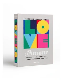 Embroidered Photo Album in Amour