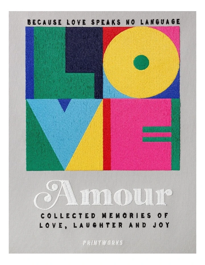 Embroidered Photo Album in Amour image 4