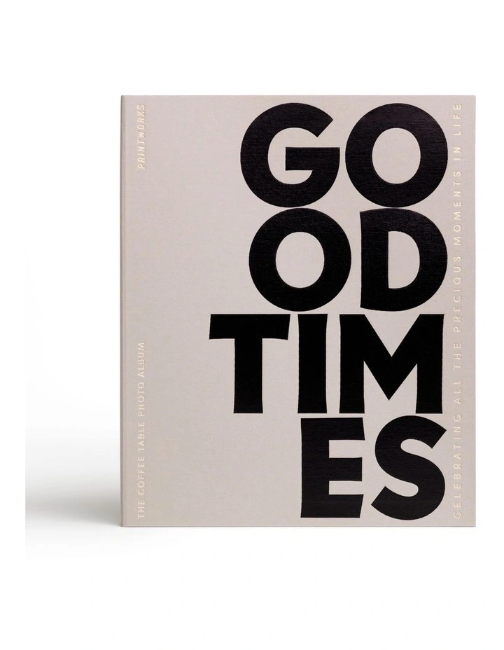Good Times- Photo Album in Grey image 1
