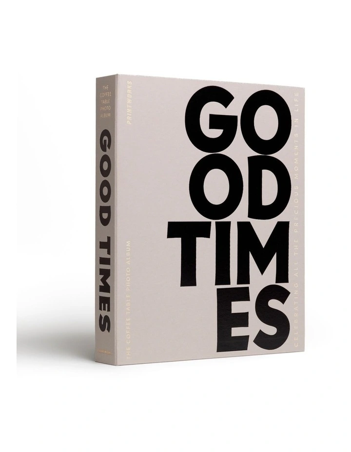 Good Times- Photo Album in Grey image 2
