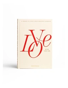 Photo Book Love is in the Air in Beige