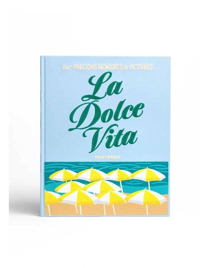 Printworks Embroidered Photo Album-Dolce Vita image 2