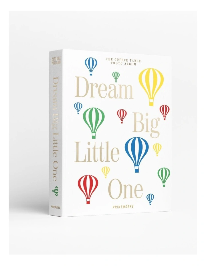 Dream Big Little One Baby Photo Album in Beige image 2