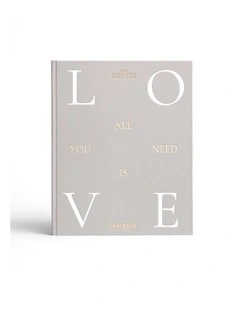 All You Need Is Love Photo Album in Grey
