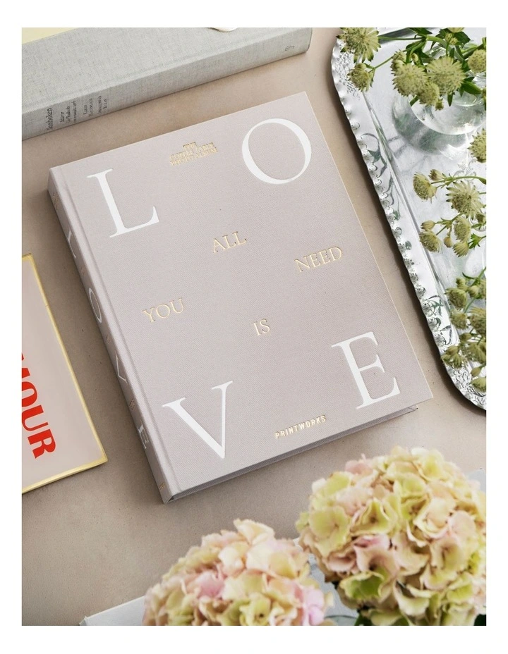 All You Need Is Love Photo Album in Grey image 5