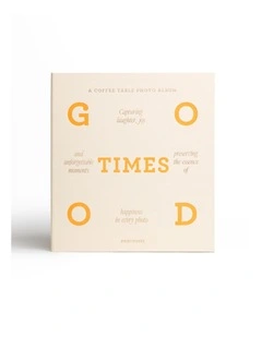 Good Times Photo Album in Beige