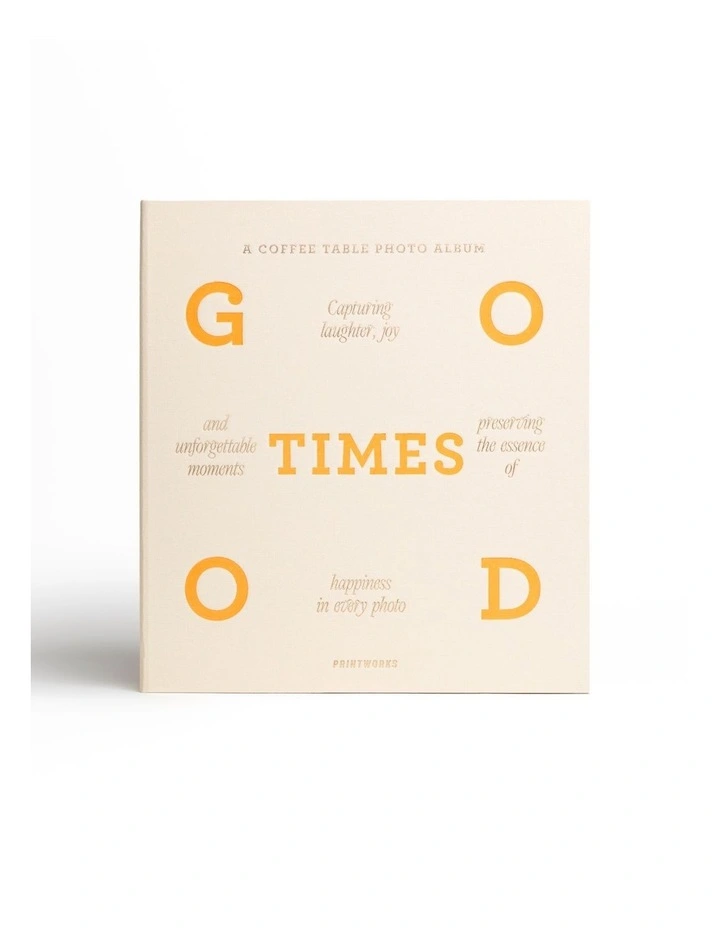 Good Times Photo Album in Beige image 1