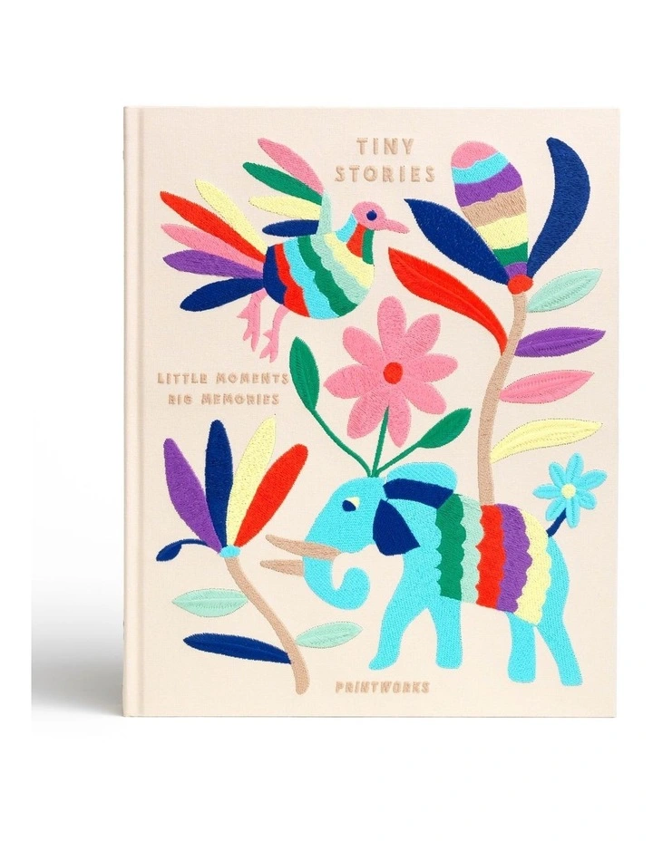 Embroidered Tiny Stories Photo Album in Multi image 2