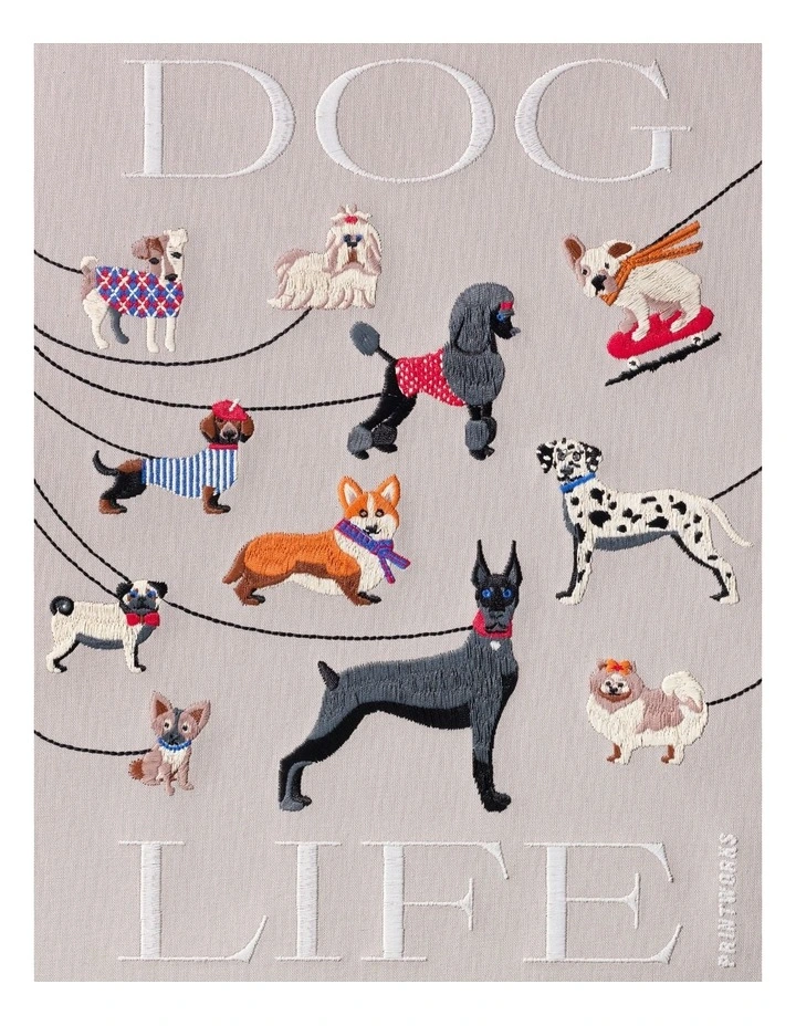 Embroidered Photo Album in Dogs image 4