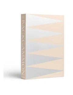 Classic Art Of Backgammon Mirror in Beige Clear