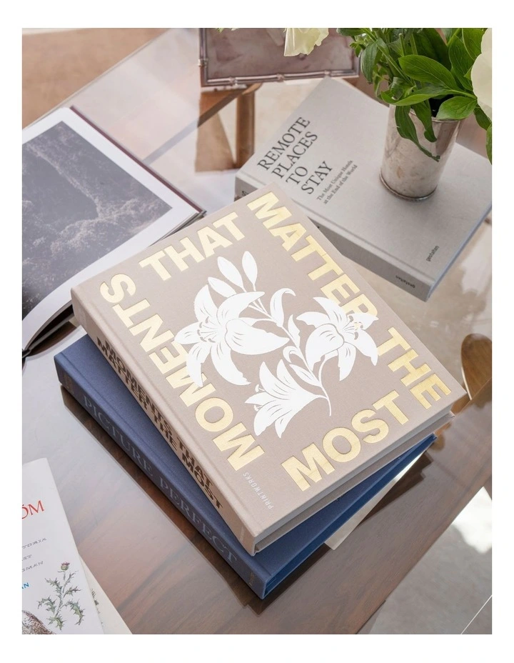 Moments That Matters The Most Photo Album in Beige image 4