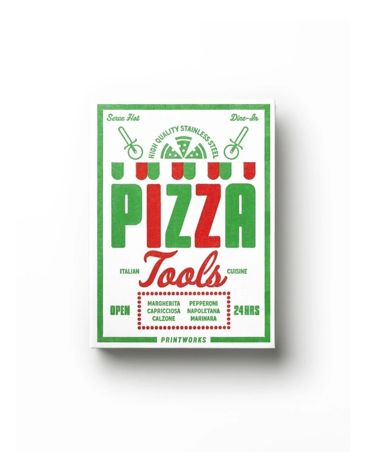 The Essentials Pizza Tools in Red White image 1