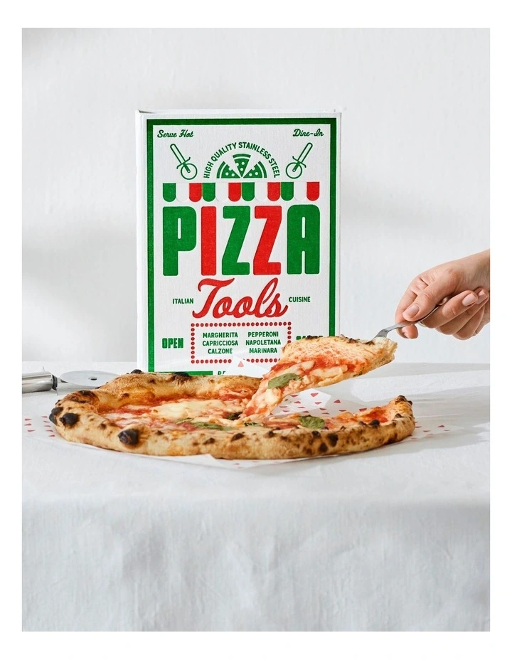 The Essentials Pizza Tools in Red White image 4