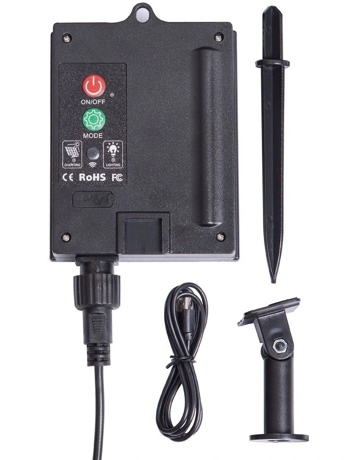 LumiFx 20 Bulb Solar Outdoor Festoon Lights image 3
